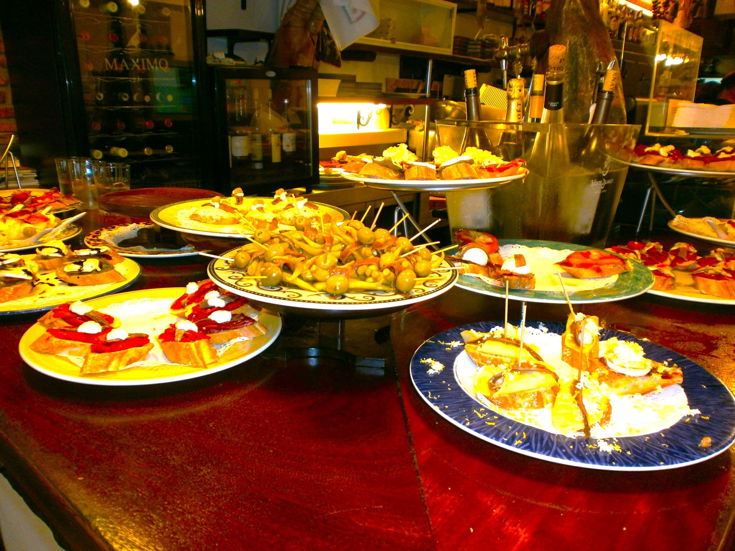 Barra de pintxos