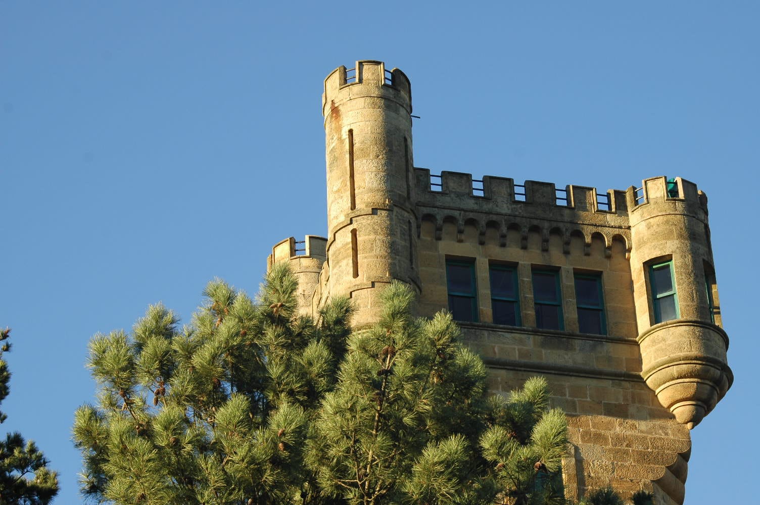 Torreón del monte Igueldo.