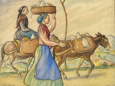 Al mercado Ortiz de Urbina, Lucio Museo de Bellas Artes de Bilbao