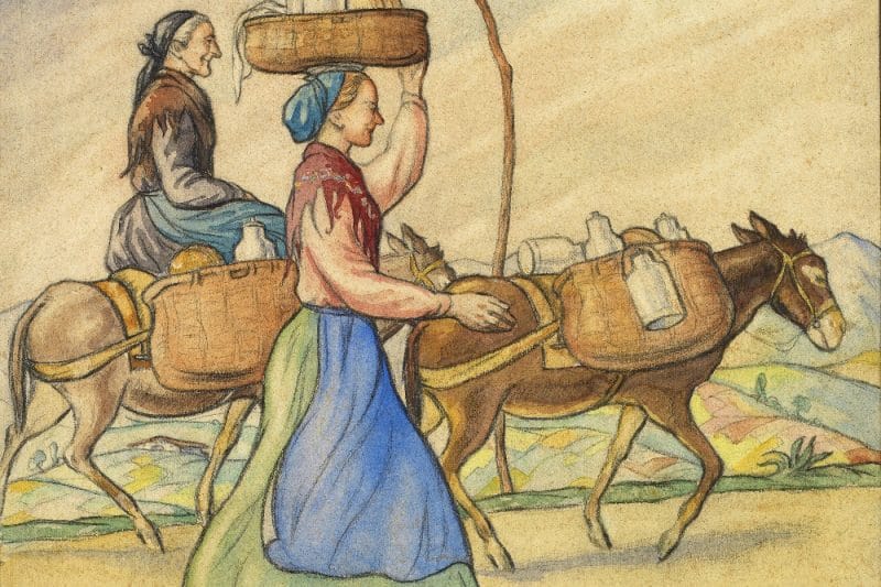 Al mercado Ortiz de Urbina, Lucio Museo de Bellas Artes de Bilbao