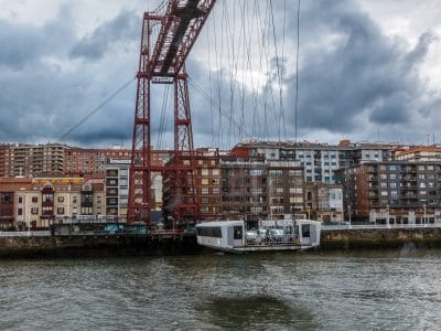 puente colgante villa de portugalete