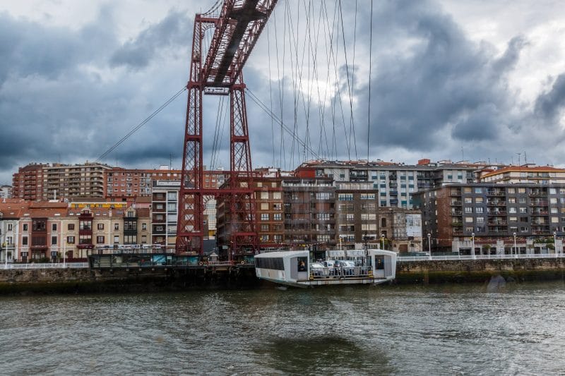 puente colgante villa de portugalete