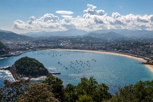 vistas desde monte igueldo