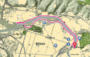 Panorámica de la ría de Bilbao 5,9km
